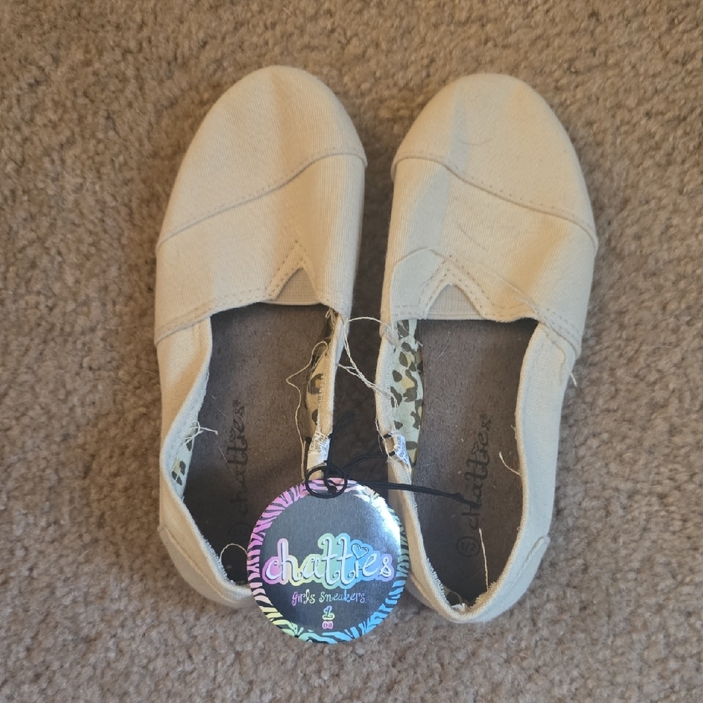 Chatties Kids Shoes in Cream